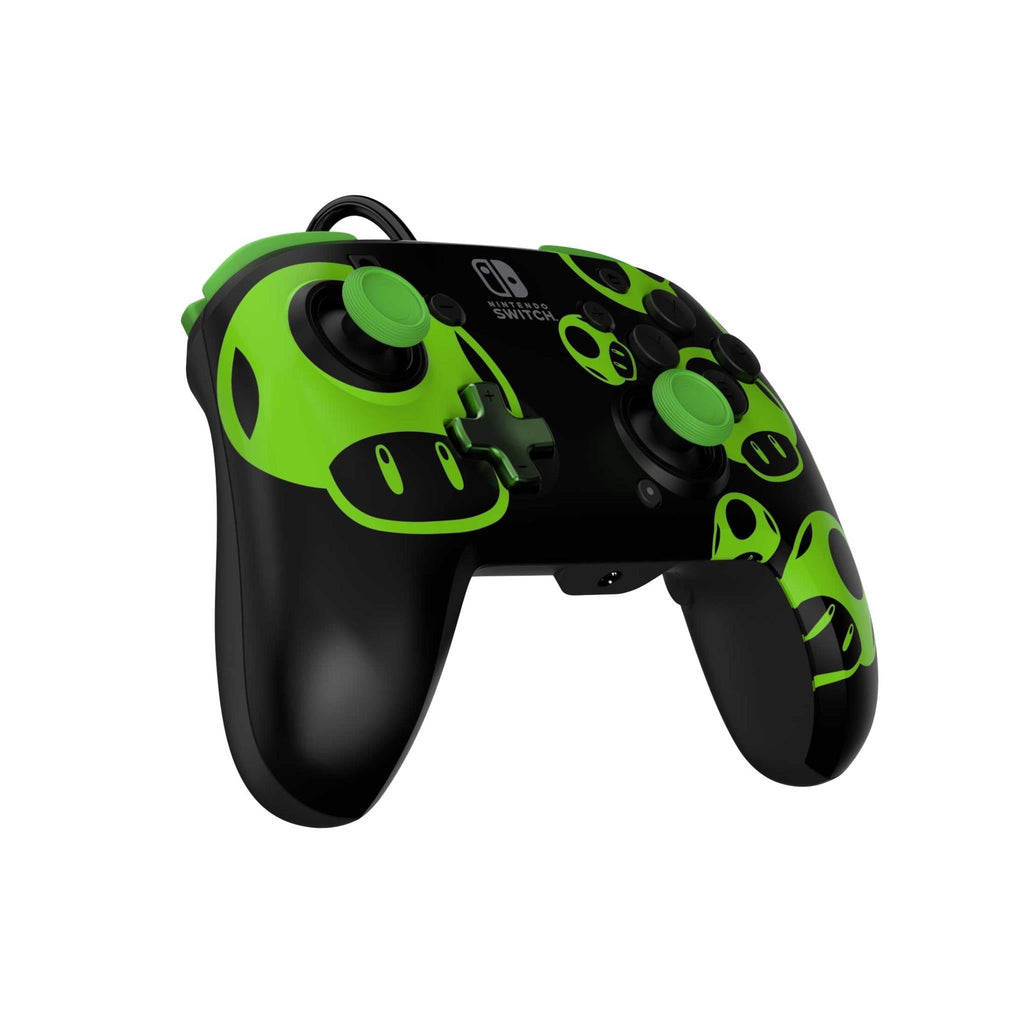 Rematch Wired Controller for Nintendo Switch (1-UP Glow)