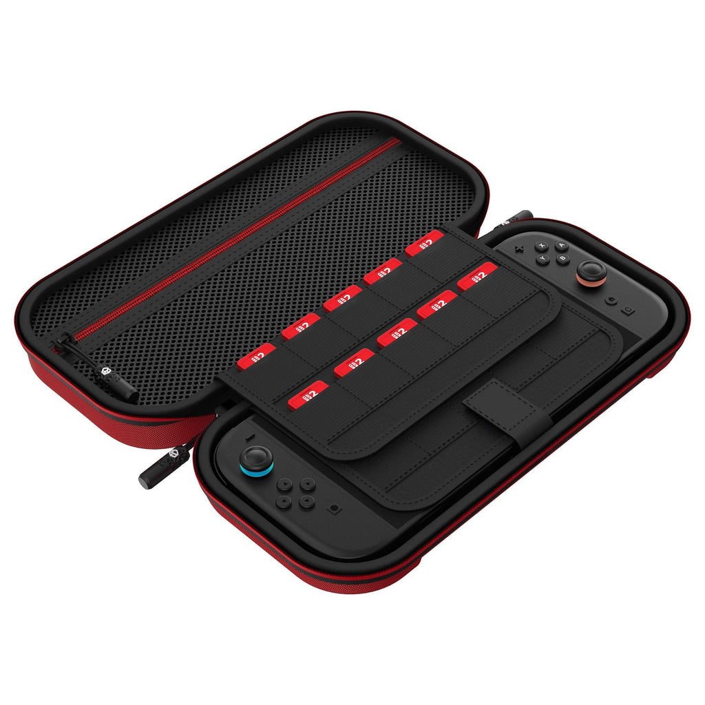 Powerwave Premium Carry Case Crimson for Nintendo Switch 2