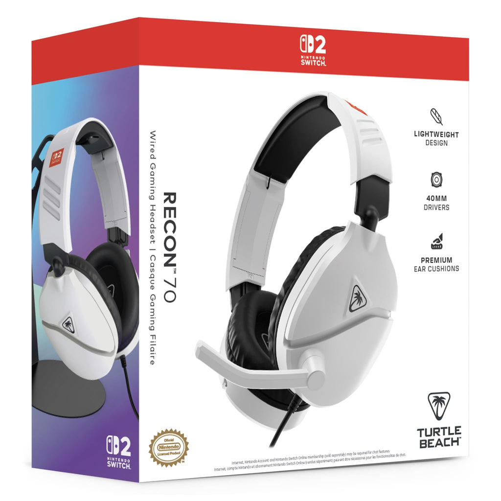 Turtle Beach Recon 70 Wired Gaming Headset for Nintendo Switch
